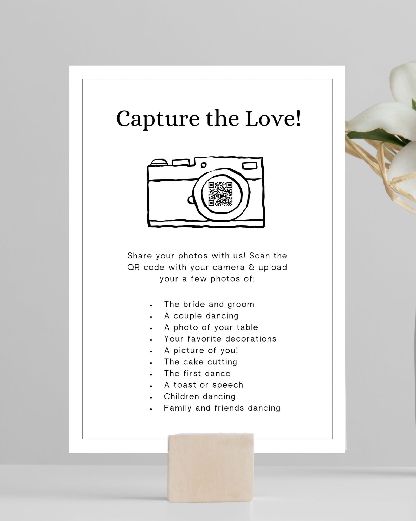 Celebrate Together Wedding Photo Scavenger Hunt QR Code Sign QR Code celebrate-together-wedding-photo-scavenger-hunt-qr-code-sign-qr-code